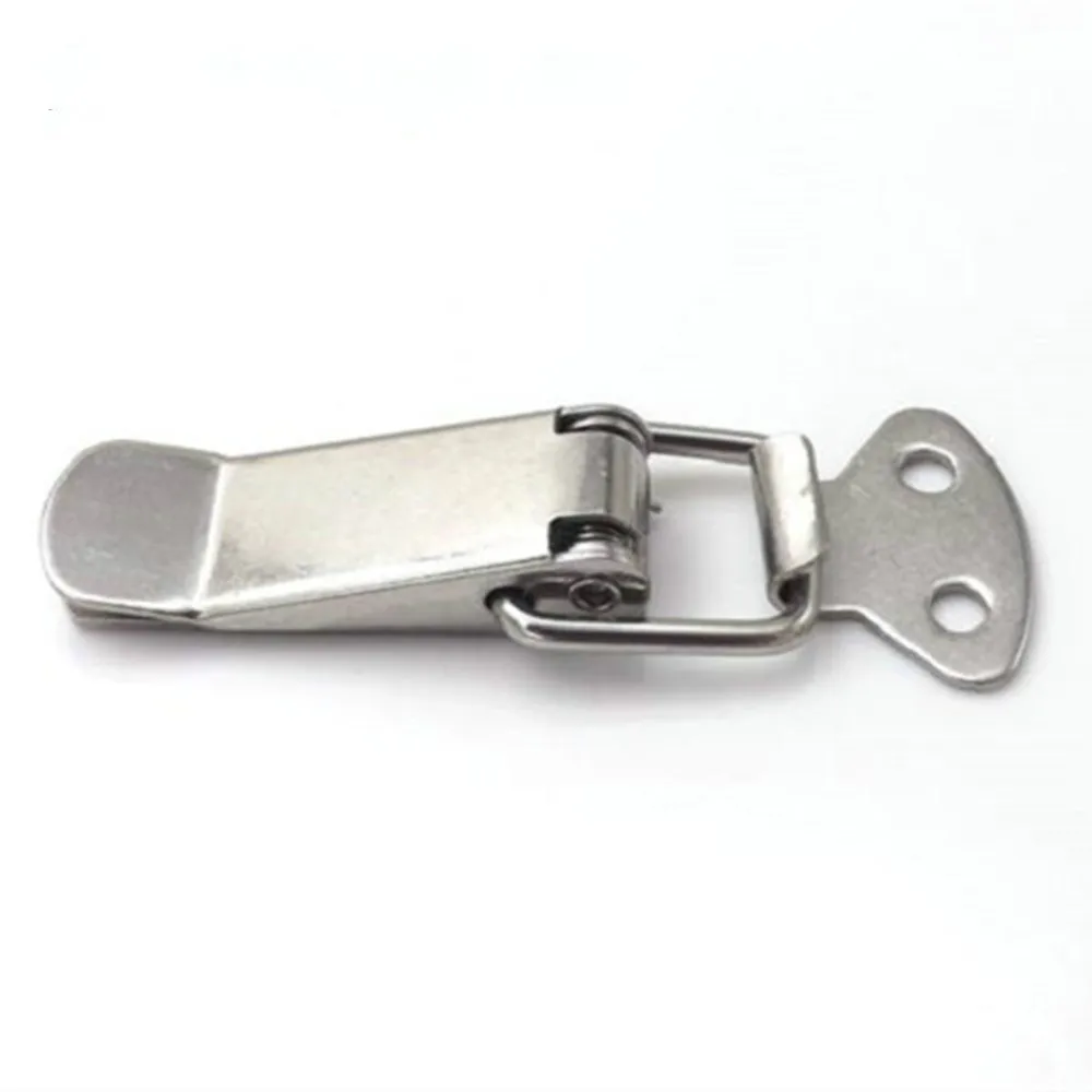 10PCS Duck-mouth Buckle Vintage Mini Lock Chest Box Gift Box Suitcase Case Buckles Toggle Hasp Latch Catch Clasp 43*21mm