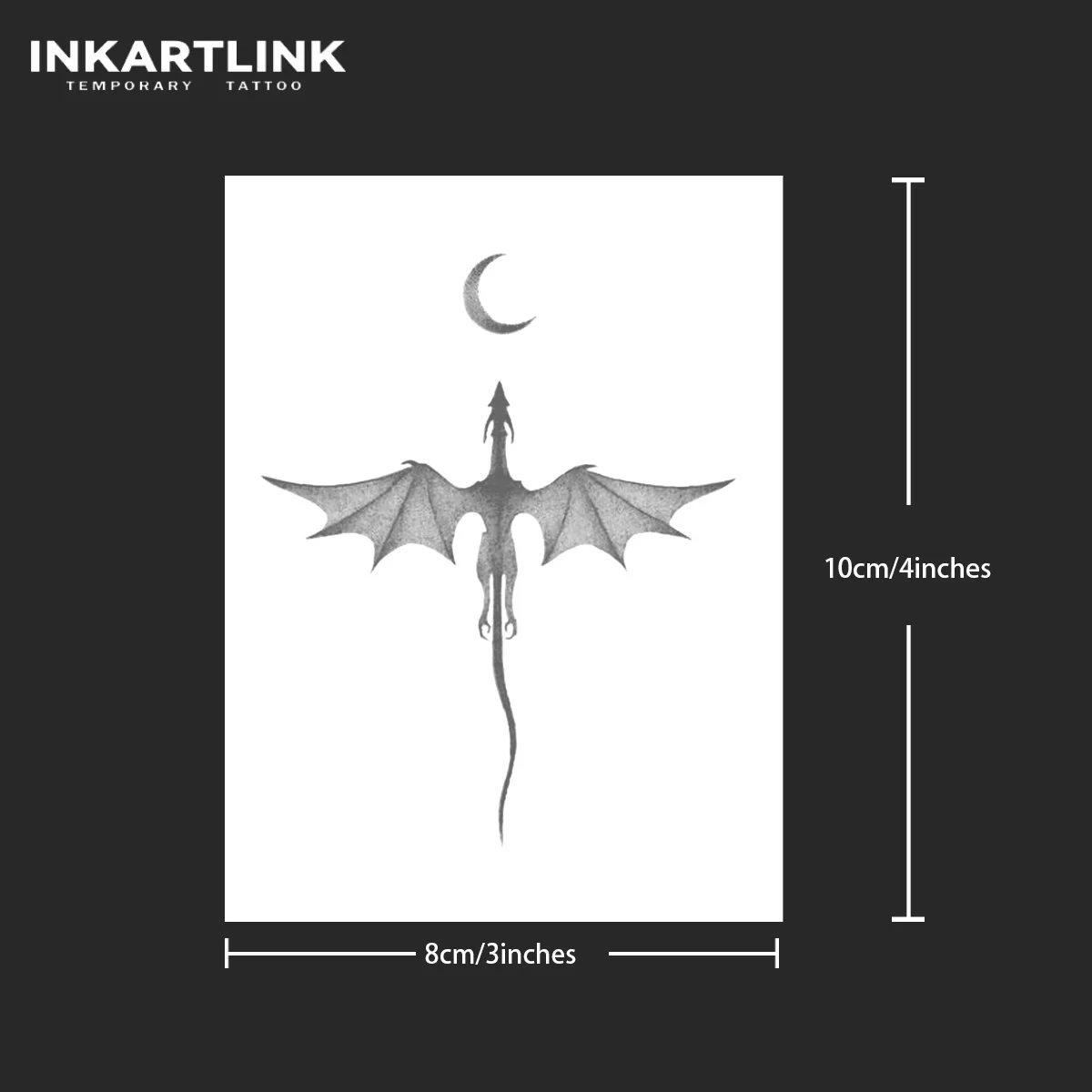 Pterosaur Temporary Tattoo,Lasts To 15 Days New Technology Magic Waterproof Semi Permanent Sticker. 4