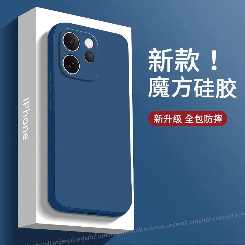 Original Liquid Silicone Soft TPU Protective Phone Case Cover - Enhanced Shell Bumper Design