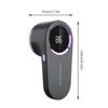 Portable Hairball Trimmer LED Display Household Type-C Rechargeable Clothing Pilling Remover With Titanium Plated Thick Mesh 6