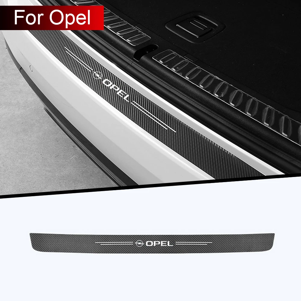 Наклейки на бампер для Opel Astra J H G Insignia Mokka Zafira Corsa C Adam Meriva K |