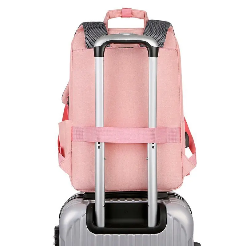 

Рюкзак женский для работы, вместительный ранец для ноутбука с USB-зарядкой, Водонепроницаемый школьный портфель