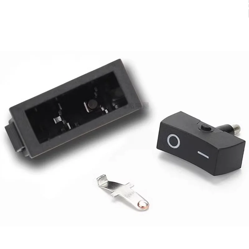 8Pcs 250V/15A 125V/20A Illuminated LED On/Off SPST 3 Pin 2 Position Mini Boat Rocker Toggle Switch Snap for Househould DIY