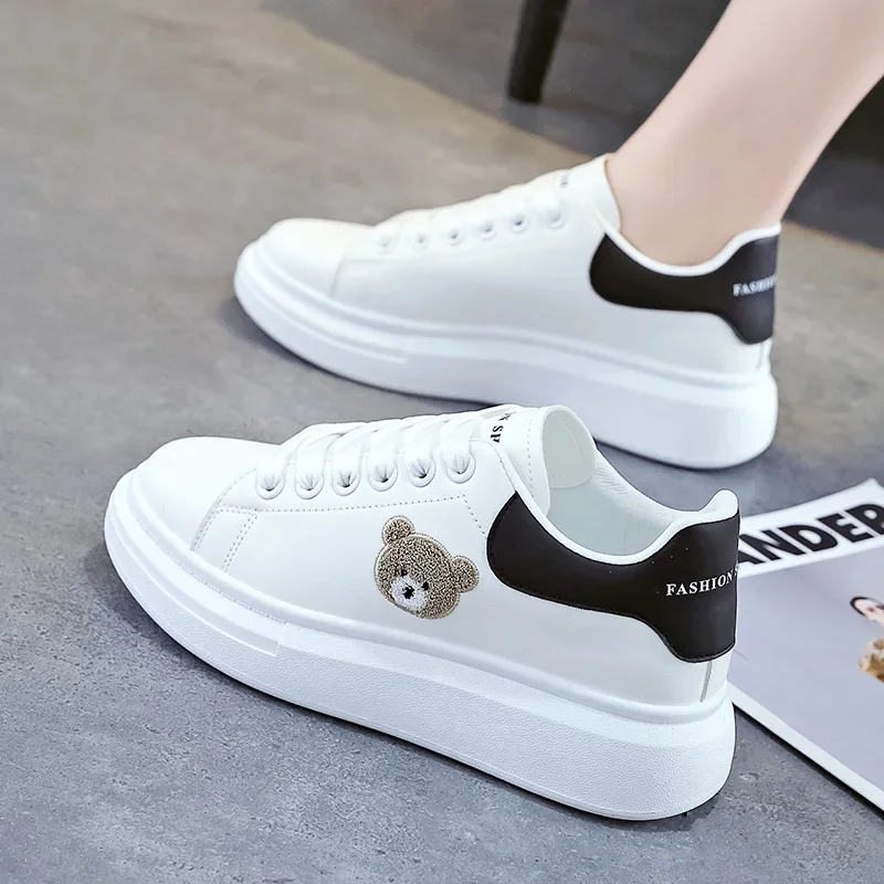 

Joker small white shoes platform casual women's shoes sports shoes bear new
