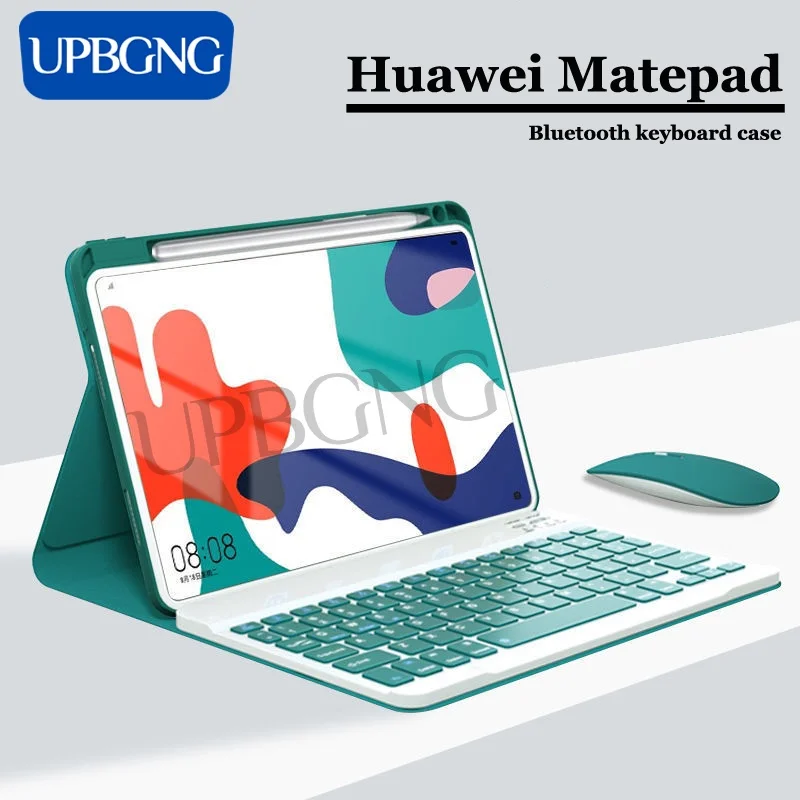 Per Huawei Matepad Custodia Per Tastiera Per Matepad T10 Matepad 11 Pro 10.8 Con Tastiera E Mouse Bluetooth Matepad 10.4