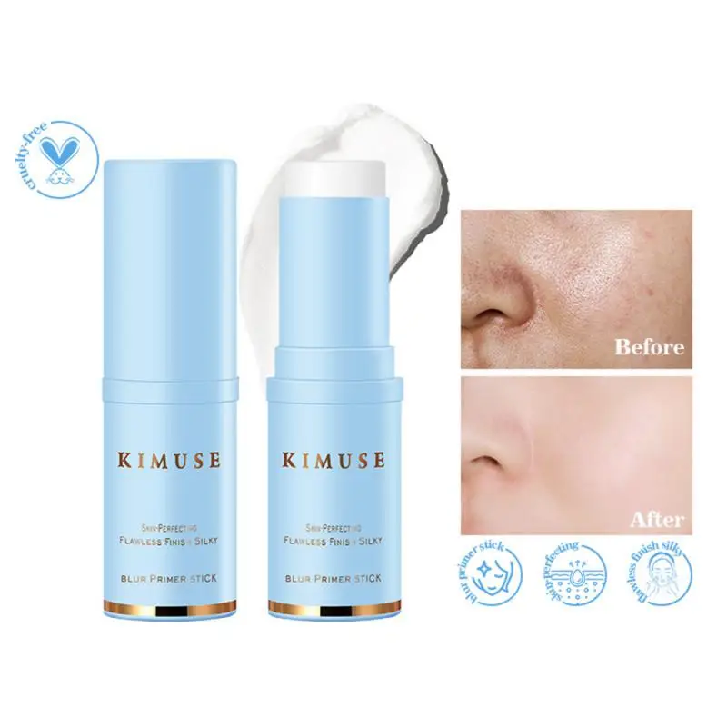 

Makeup Primer Stick Invisible Pores Face Concealer Isolation Base Cream Delicate Moisturizing Oil Control Modify Brighten Tone