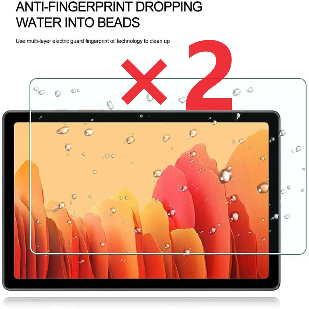 2 Pezzi Di Vetro Temperato Per Samsung Galaxy Tab A7 2020 T500/T505 10.4 "Tablet Screen Protector Cover Schermo A Copertura Totale Per Tab A7