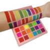 15 Colors Vegan Powder Eye Shadow Palette Private Label Pink Eyeshadow Pallete Glitter Makeup Wholesale Custom Logo 4