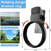 52MM Circular Universal Polarizer Camera Lens Clip Portable CPL Filter Kit Professional Phone Camera Lens For iPhone 16 15 14 13 3