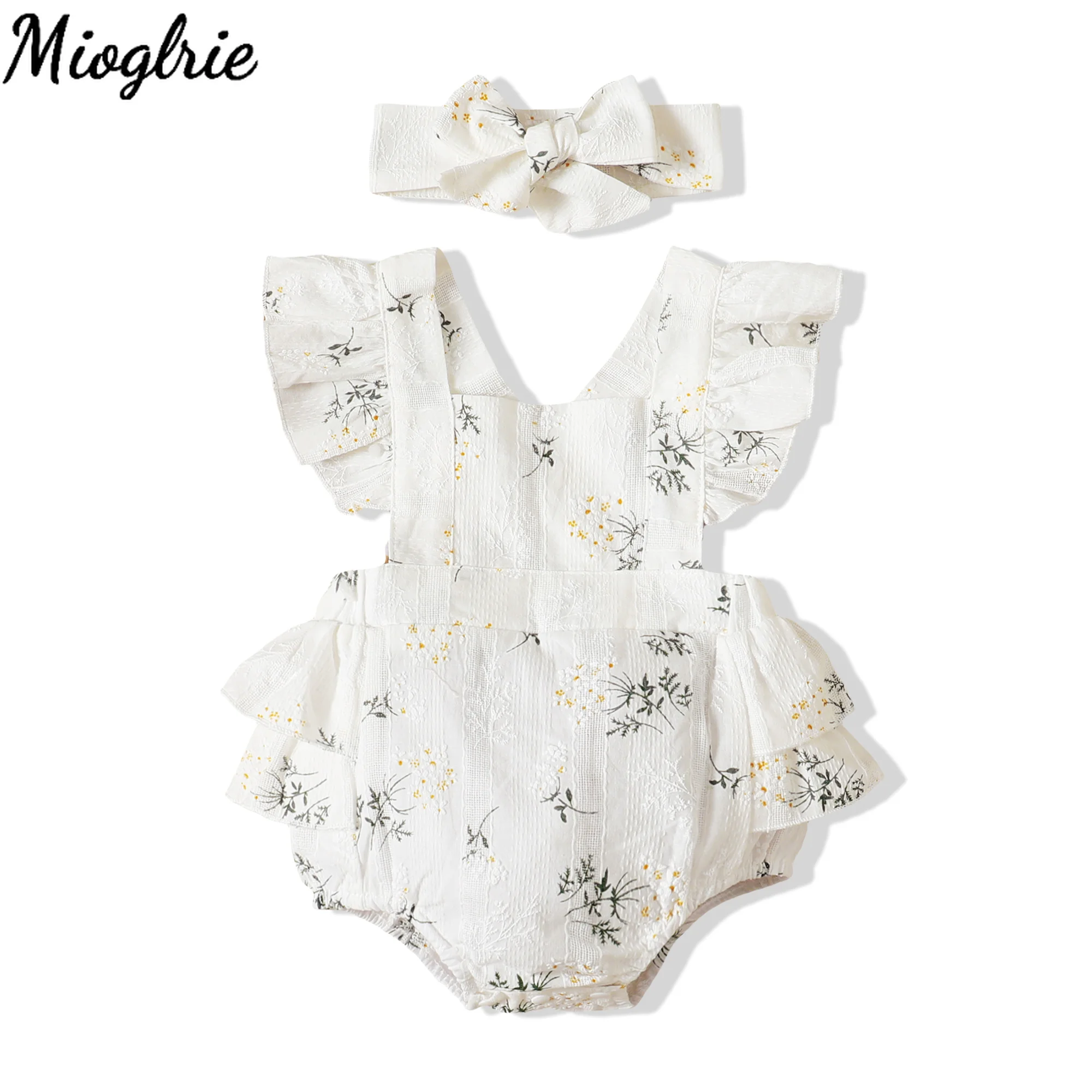Cotton Bodysuit Baby Newborn Baby Girl Clothes 0 3 months Set Floral