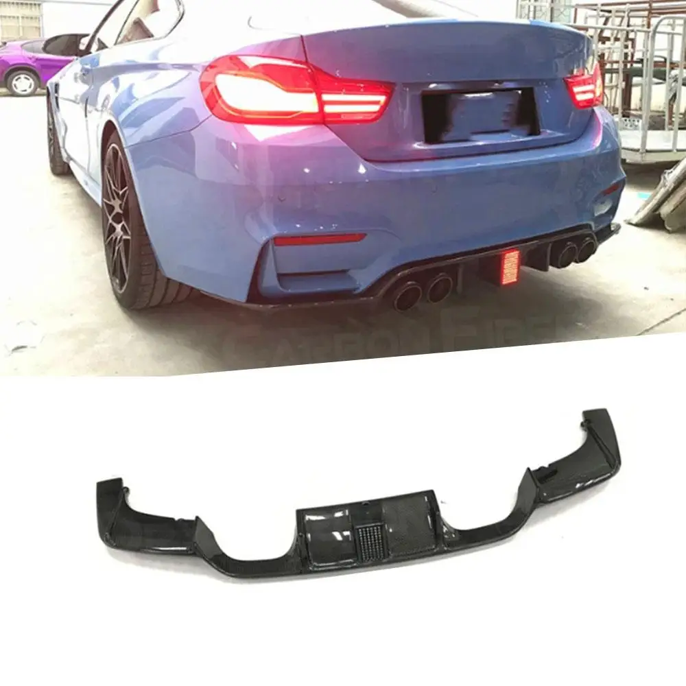 

Автомобильная модель из углеродного волокна для BMW F80, M3, F82, F83, M4 2014 - 2017 с искусственным бампером из ФАП