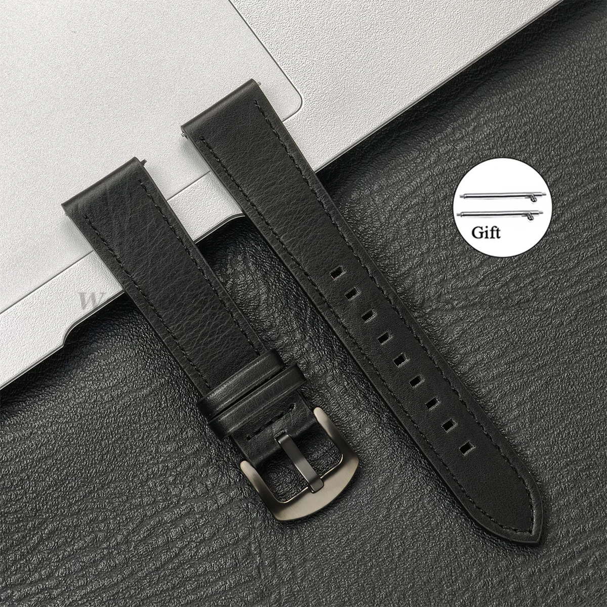 Vintage Brown Leather Watch Strap - Premium 20mm & 22mm Band