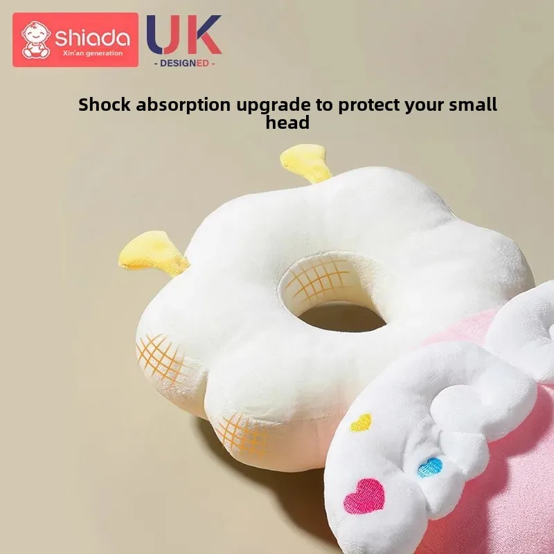 Baby Anti-Fall Pillow Protective Headgear Cartoon Children's Walking Pillow Collision Prevention Breathable Protection Pad