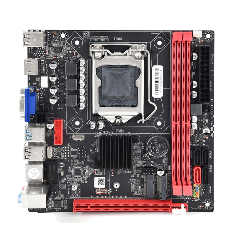

B75A (B75) Desktop PC Motherboard LGA1155 2XDDR3 RAM Slot Black With NVME M.2+WIFI M.2 Interface USB3.0 SATA3.0 Game Board