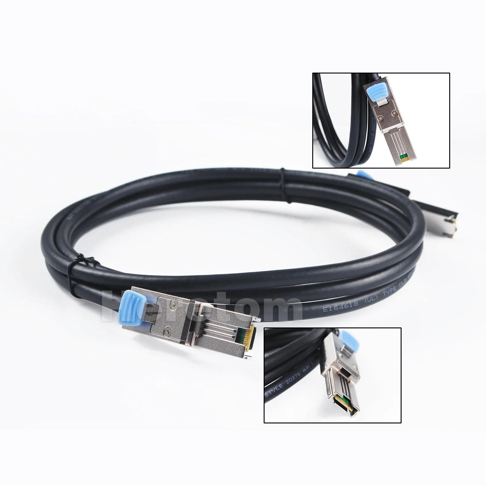 

PPK2D 0PPK2D для EMC Amphenol Molex Mini-SAS SFF-8088 2 м кабель черный 038-003-787