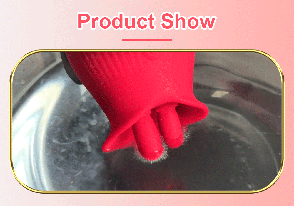 Powerful Rose Vibrator Toy for Women Licking Sucking Vacuum Stimulator Oral Nipple Clit Sucker Sex Toys Goods for Female Adults