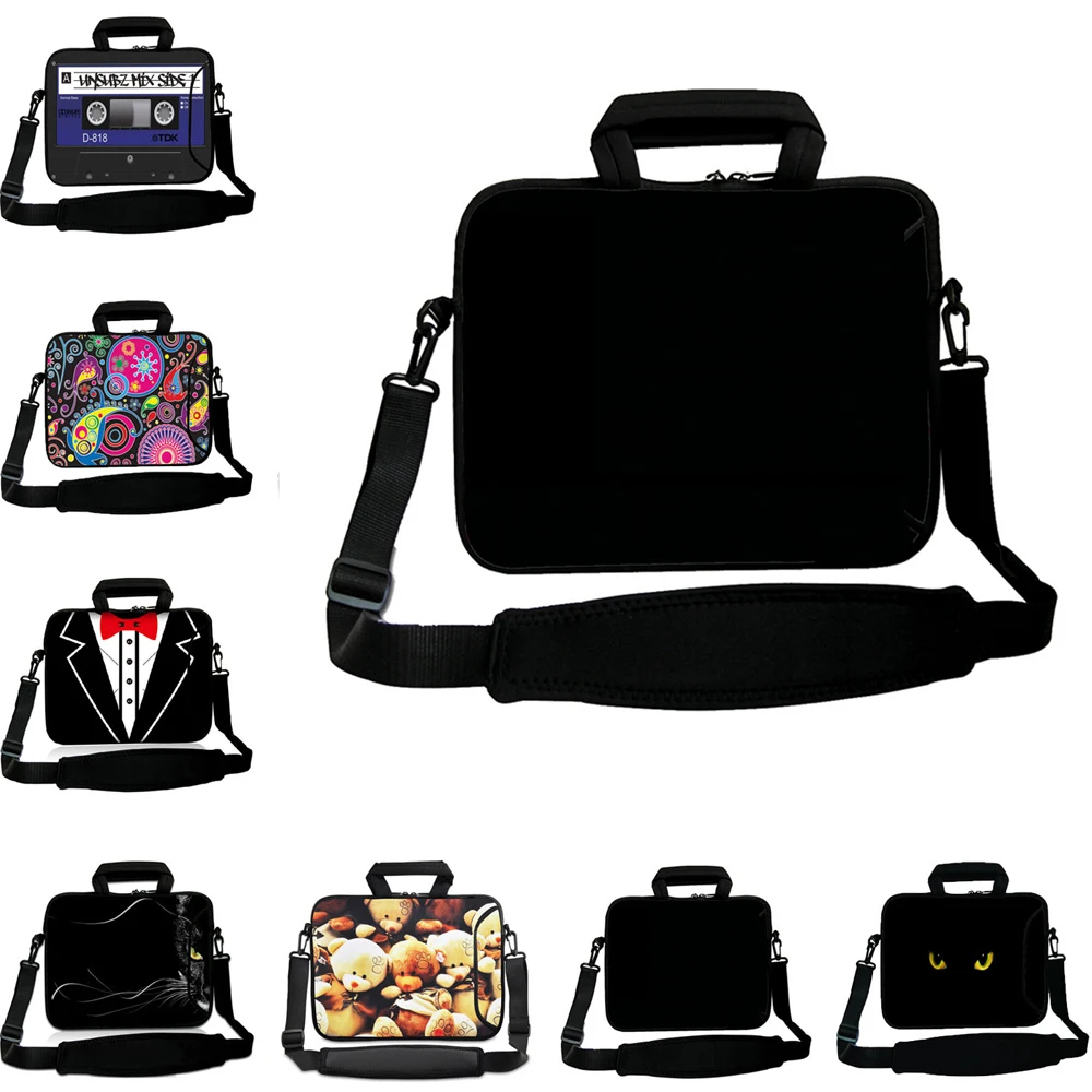 Women Mens Portable Chromebook Accessories Neoprene 10/12/13/14/15/16/17 Inch Laptop Pc Handle