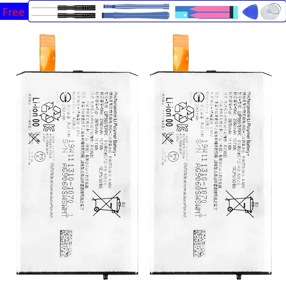 Batteria 2870Mah Lip1657Erpc Per Sony Xperia Xz2 Compact Xz2 Mini H8324 H8314 So-05K