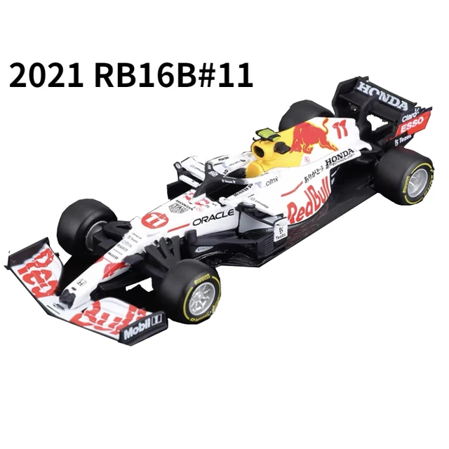 Bburago 1:43 F1 Model Car Mercedes Ferrari Redbull Racing SF23 AlpineA523 AlfaC43 Metal Diecast Verstappen Collectible Miniature - Perez 2021 BS