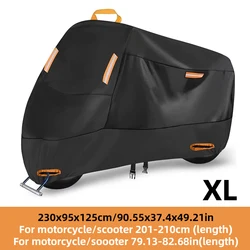 Premium Waterproof and UV - Protective Motorcycle and Scooter Cover - Extra Large to XXXXL (XL)
