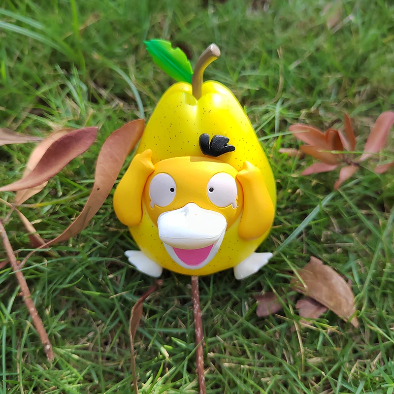 10Cm Pokemon Anime Figure Psyduck Under Pressure Kawaii Creativo Divertente Modello Pokemon Figurine Raccogliere Ornamento Bambola Giocattoli Bambini