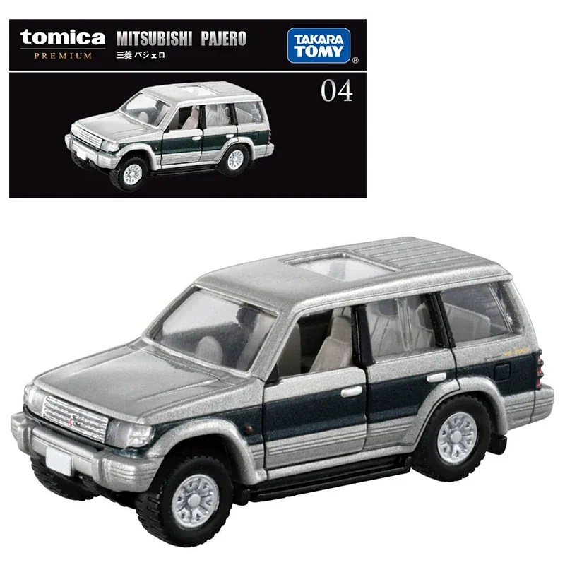 

Takara Tomy Tomica Premium 04 Mitsubishi Pajero 1/62 Car Model Reproduction Series Children Christmas Gift Boys and Girls Toys