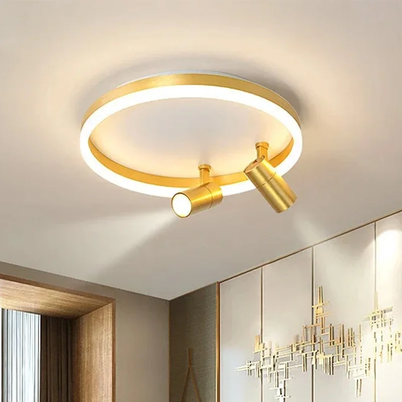 

Modern LED Ceiling Lights with Spotlight Chandelier for Living Room Bedroom Aisle Lamp Home Decor Indoor Lighting Fixture Luster