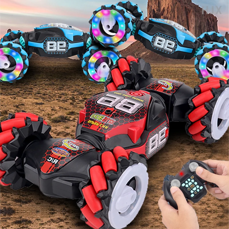 Coche De Juguete Teledirigido 4WD RC, 2,4G, Reloj Teledirigido, Sensor