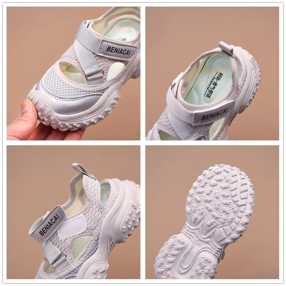 Kids Chunky Sports Sandals Non Slip Summer Shoes