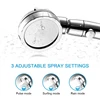 1Set Universal 3 Modes Adjustable Bath Showerhead High Pressure Rain Water Saving Luxury Home Hotel Sprayer Bathroom Shower Head 2