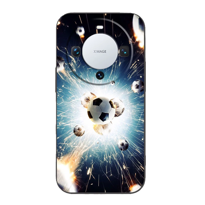 Enhanced Soccer-Themed Silicone Phone Case Cover