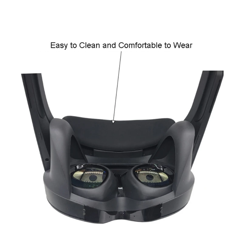  quest Pro VRヘッドセット フェイスパッド付き 顔パッドクッションマスクカバー保護マットヘッドパッドメタため