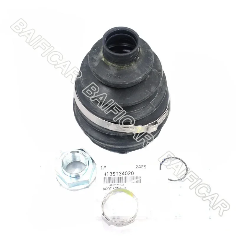 Baificar Half Driveshaft Inter Outer CV Joint Dust Cover Cap Repair Kit 413ST34010 413ST34020 For Ssangyong KORANDO C