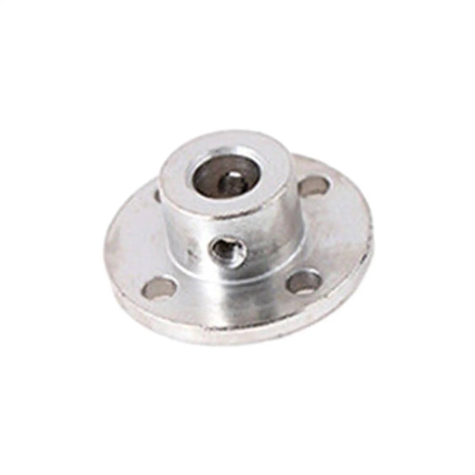Rigid Flange Coupling Shaft Coupler Shaft Connector Rigid Shaft Coupler Flange Coupling Flange Shaft Coupling Durable Replacement Motors High Hardness Guide Shaft Support Rigid Metal Coupler