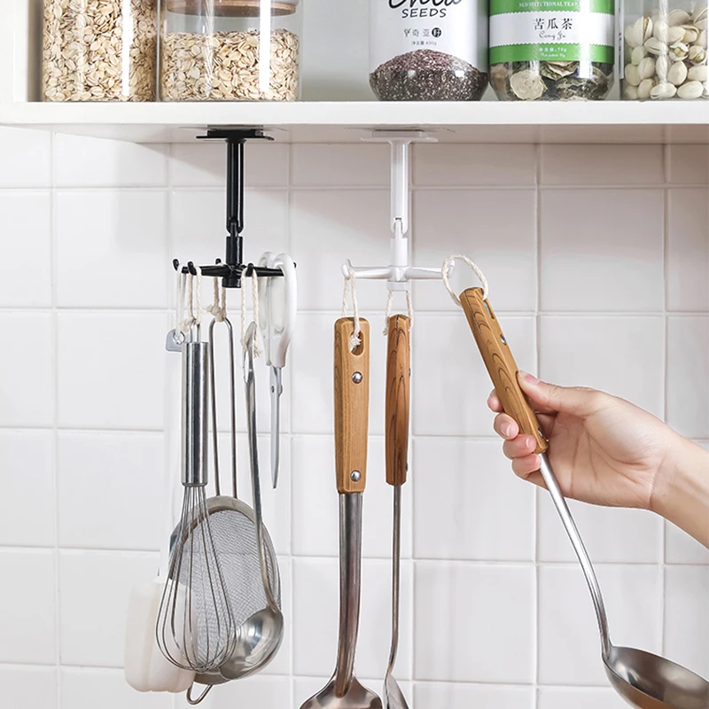 Kitchen Towel Hanger Whcctl Kitchen Swivel Hook, 360 Degree