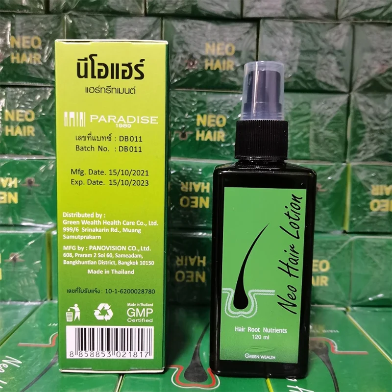 Hair Loss Treatment Oil Natural Herbs Scalp Treatments Hair Growth Spray Thailand Neo Lotion Growth Products For Men 2pcs