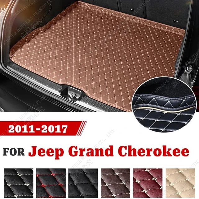 Kunstleder Custom Auto Kofferraum matte für Jeep Grand Cherokee Cargo Liner  Teppich