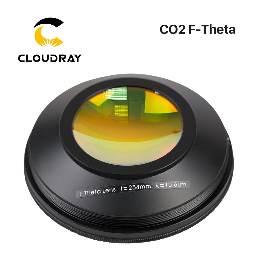 YAG 광학 CO2 레이저 마킹 기계 부품용 필드 렌즈, CO2 F-세타 스캔 렌즈, 10.6um, 10600nm, 50x50 - 600x600 FL75-541mm