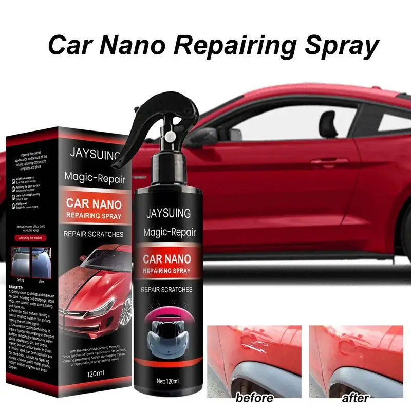 

Auto Car Ceramic Coating Spray Automotive Professional Top Coat Polishing Agents Car Super Hydrophobic Coatin Protective Tools