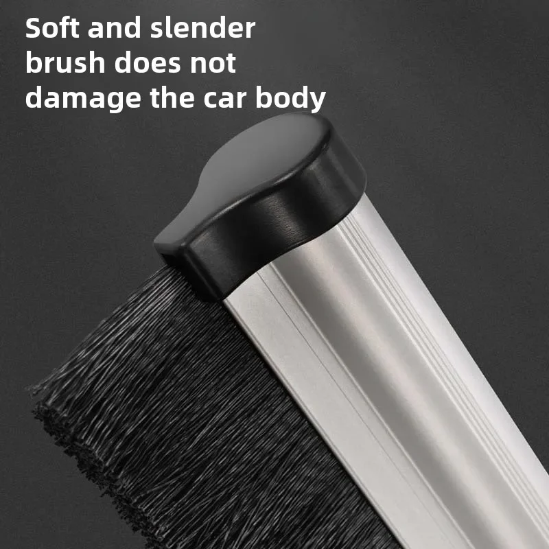 TOFAR Car Snow Brush Wiper Extendable Cleaning Tool Snow Shovel Ice Scraper Winter Auto Windshield Deicer Remover Wash Defroster