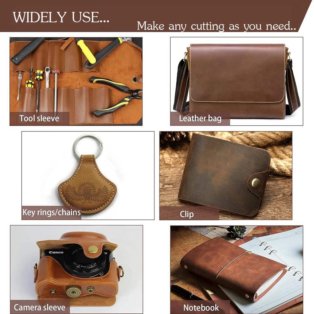 Premium Crazy Horse Oil-Tanned Leather Sheets