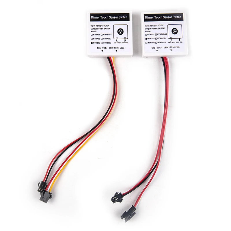 

1pc 12V 5A Bathroom Vanity Mirror LED Light Touch Switch Mirror Dimming Sensor Wholesale