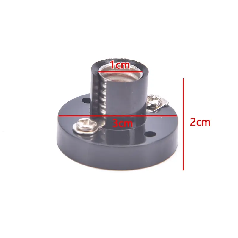 Mini Screw Lamp Base E10 Lamp holder Light Bulb Socket Holder Adapter DIY Flat Bases Physics Electric Beads Testing Parts