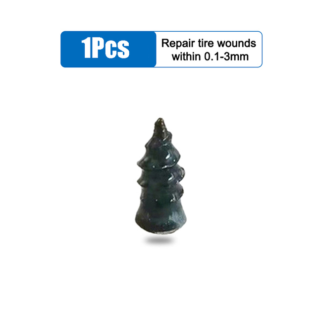 Vacuum Tyre Repair Set Nail Kit Wheels Motorcycle Scooter Rubber Tubeless Tire Repair Tool Glue Free Repair Tire Rubber Nail