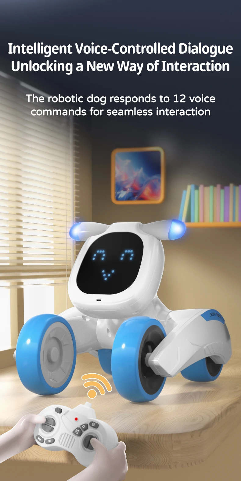Smart Robot Puppy Dog Emotions