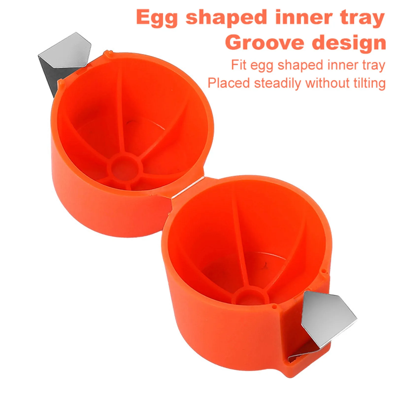 1Pc Egg Opener Tool Easy-to-Use Egg Opener Cracker Separator Tool Handheld Eggshell Breaker Cutter Topper Remover for Chicken egg shell opener