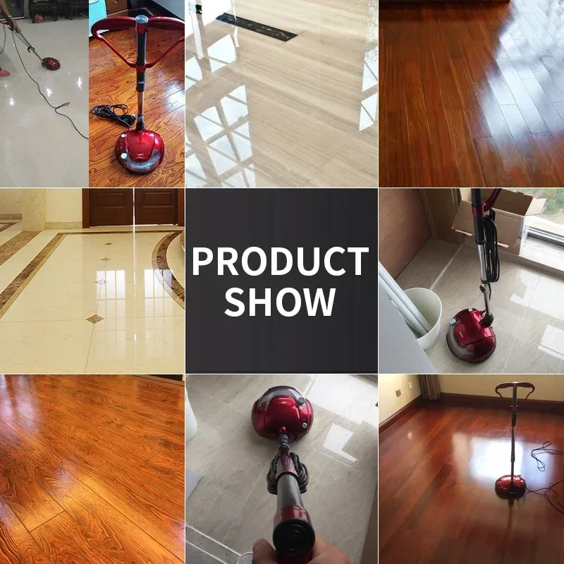 220V Automatic Polishing Machine Electric Polisher Wood Floor Tile Marble Waxing Machine Essential oils mop Cleaning and waxing 4