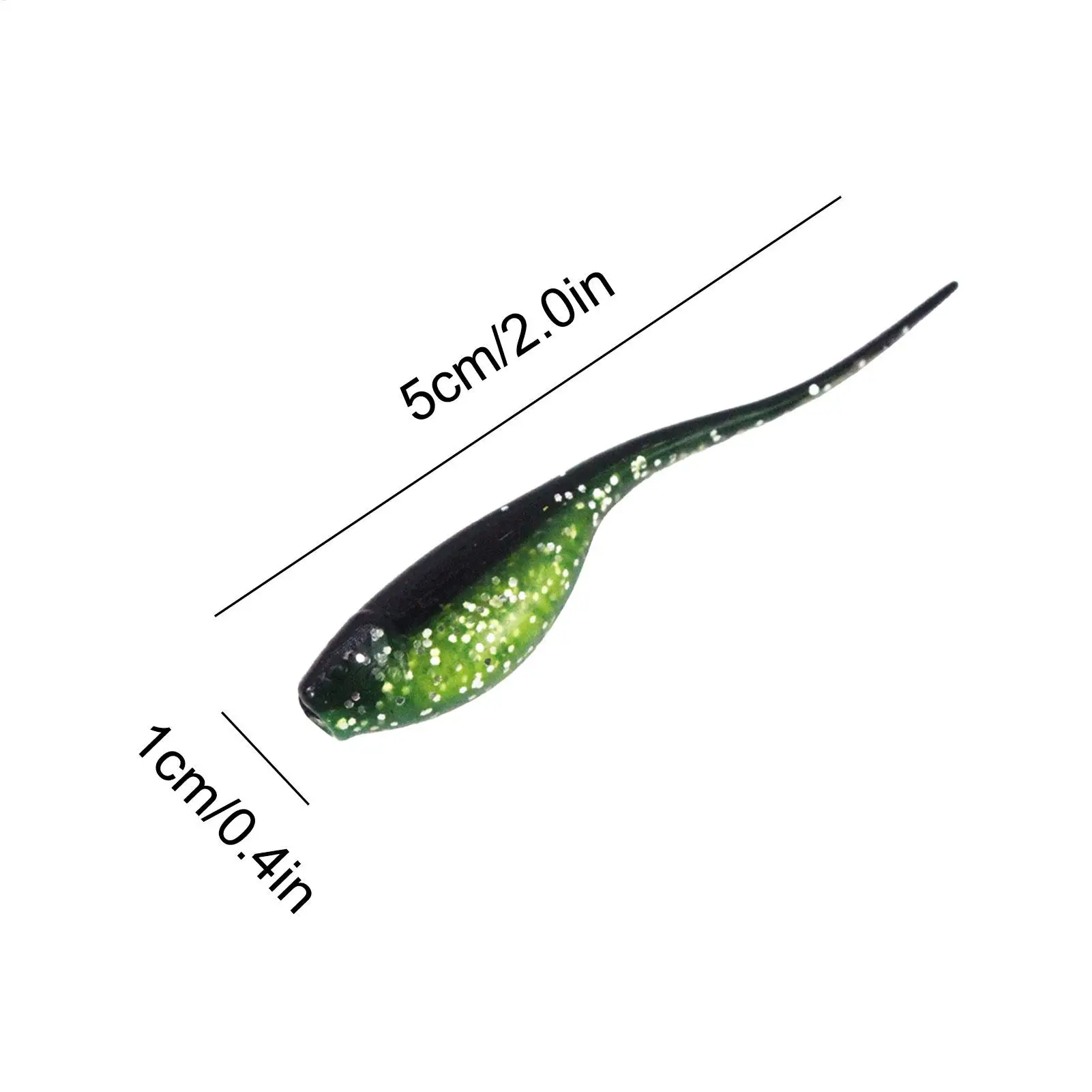 Fishing soft bait bait soft bait 0.7g/5cm	Soft Fishing Lures Swimbaits Fishing Lures Compact Baits Realistic Fish Luring Tools