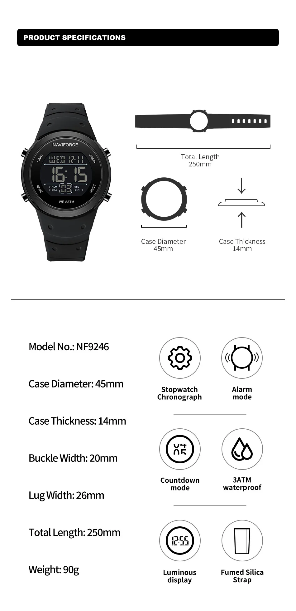 NAVIFORCE 9246 Men's Watch