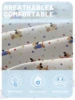 1 Cartoon Cute animal Sausage dog printed matte Fitted Sheet, bedroom printed bed cover, bedding (excluding pillowcases) 5